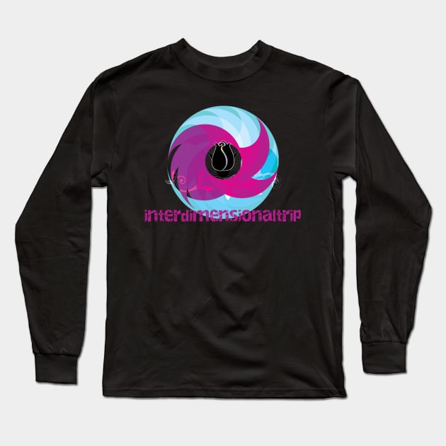 Interdimensional Trip Long Sleeve T-Shirt by emma17